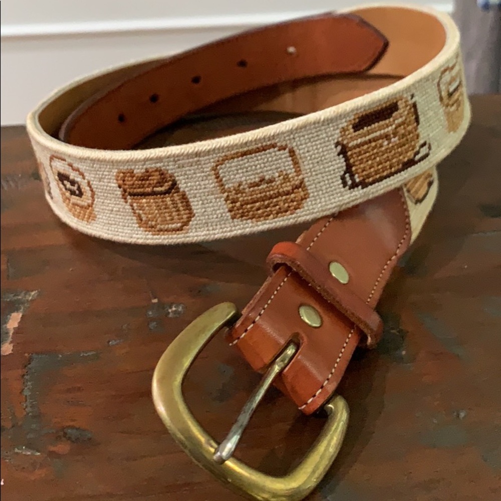 Women’s needlepoint belt